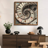 Card Spiral Staircase  Jigsaw Puzzle 1000 Pieces