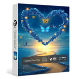 Dreamy Heart Sea Jigsaw Puzzle 1000 Pieces