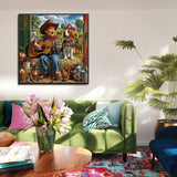 Cowboy Strums Diamond Painting Kit
