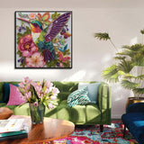 Gem Hummingbird Diamond Painting Kit