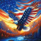 Star Flag Wings Diamond Painting Kit