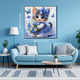 The Sapphire Kitten Jigsaw Puzzle 1000 Pieces