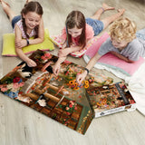 Cozy Cat Cafe Jigsaw Puzzle 1000 Pieces