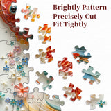 Floral Koi Fish Jigsaw Puzzle 1000 Pieces