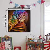 Light Tree Steps Jigsaw Puzzle 1000 Pieces