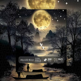 Moonlit River Jigsaw Puzzle 1000 Pieces