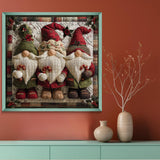 Fabric Christmas Gnome Jigsaw Puzzle 1000 Pieces