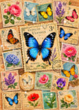 Butterfly Postage Diamond Painting Kit