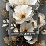 Golden Flowers Bloom Jigsaw Puzzle 1000 Pieces