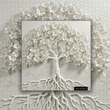 Tree of Whiteness Jigsaw Puzzle 1000 Pieces