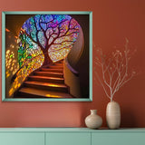 Light Tree Steps Jigsaw Puzzle 1000 Pieces