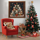 Cat Christmas Tree Jigsaw Puzzle 1000 Pieces