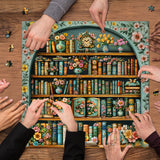 Floral Library Jigsaw Puzzle 1000 Pieces