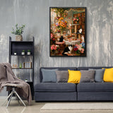 Cozy Cat Cafe Jigsaw Puzzle 1000 Pieces