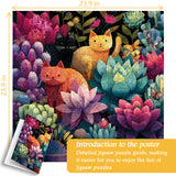 Garden Whiskers Jigsaw Puzzle 1000 Pieces