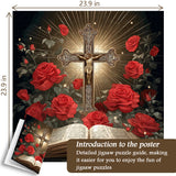 Crimson Devotion Jigsaw Puzzle 1000 Pieces