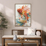 Floral Koi Fish Jigsaw Puzzle 1000 Pieces