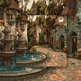 Serene Fountain Jigsaw Puzzle 1000 Pieces