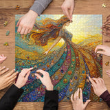 Gemstone Woman Jigsaw Puzzle 1000 Pieces
