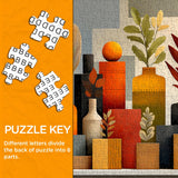 Orange Whisper Jigsaw Puzzle 1000 Pieces