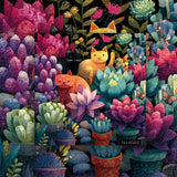 Garden Whiskers Jigsaw Puzzle 1000 Pieces