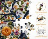 Petal Birds Jigsaw Puzzle 1000 Pieces