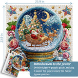 Christmas Crystal Ball Jigsaw Puzzle 1000 Pieces