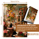 Cozy Cat Cafe Jigsaw Puzzle 1000 Pieces