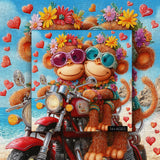 Beach Bikers Jigsaw Puzzle 1000 Pieces