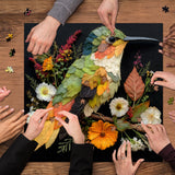 Leaf & Hummingbird Jigsaw Puzzle 1000 Pieces