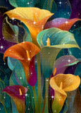 Colorful Calla Lilies Diamond Painting Kit
