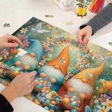 Easter Graden gnomes Jigsaw Puzzle 1000 Pieces