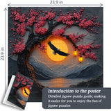 Eagle Sunset Dreams Jigsaw Puzzle 1000 Pieces