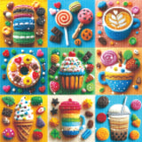 Woolly  Sweets Diamond Painting Kit