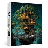Dreamy Night Forest Jigsaw Puzzle 1000 Pieces