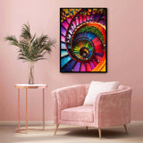 Rainbow Spiral Staircase Diamond Painting Kit