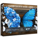 Butterfly Wings Blessing Jigsaw Puzzle 1000 Pieces