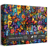 Garden Butterfly Jigsaw Puzzle 1000 Pieces