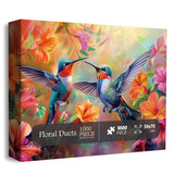 Floral Duets Jigsaw Puzzle 1000 Pieces