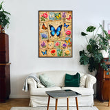 Butterfly Postage Diamond Painting Kit