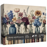 Books and Blossoms Jigsaw Puzzle 1000 Pieces