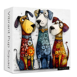 Vibrant Pup Squad Jigsaw Puzzle 1000 Pieces