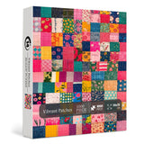 Vibrant Patches Jigsaw Puzzle 1000 Pieces