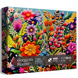 Gorgeous Blooms Jigsaw Puzzle 1000 Pieces