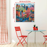 Colorful Street Scene Diamond Painting Kit