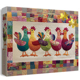 Patchwork Rooster Jigsaw Puzzle 1000 Pieces
