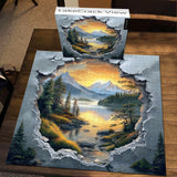 LakeCrack View Jigsaw Puzzle 1000 Pieces