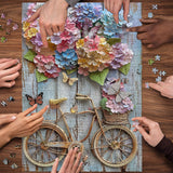 Spring Flower Journey Jigsaw Puzzle 1000 Pieces