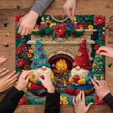 Cozy Gnomes Jigsaw Puzzle 1000 Pieces