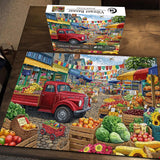 Vibrant Bazaar Jigsaw Puzzle 1000 Pieces